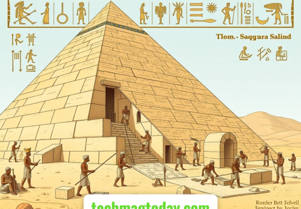 Saqqara Pyramid construction technology