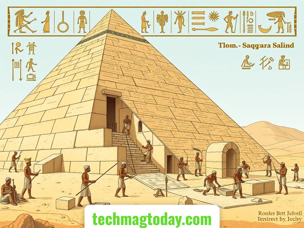 Saqqara Pyramid construction technology